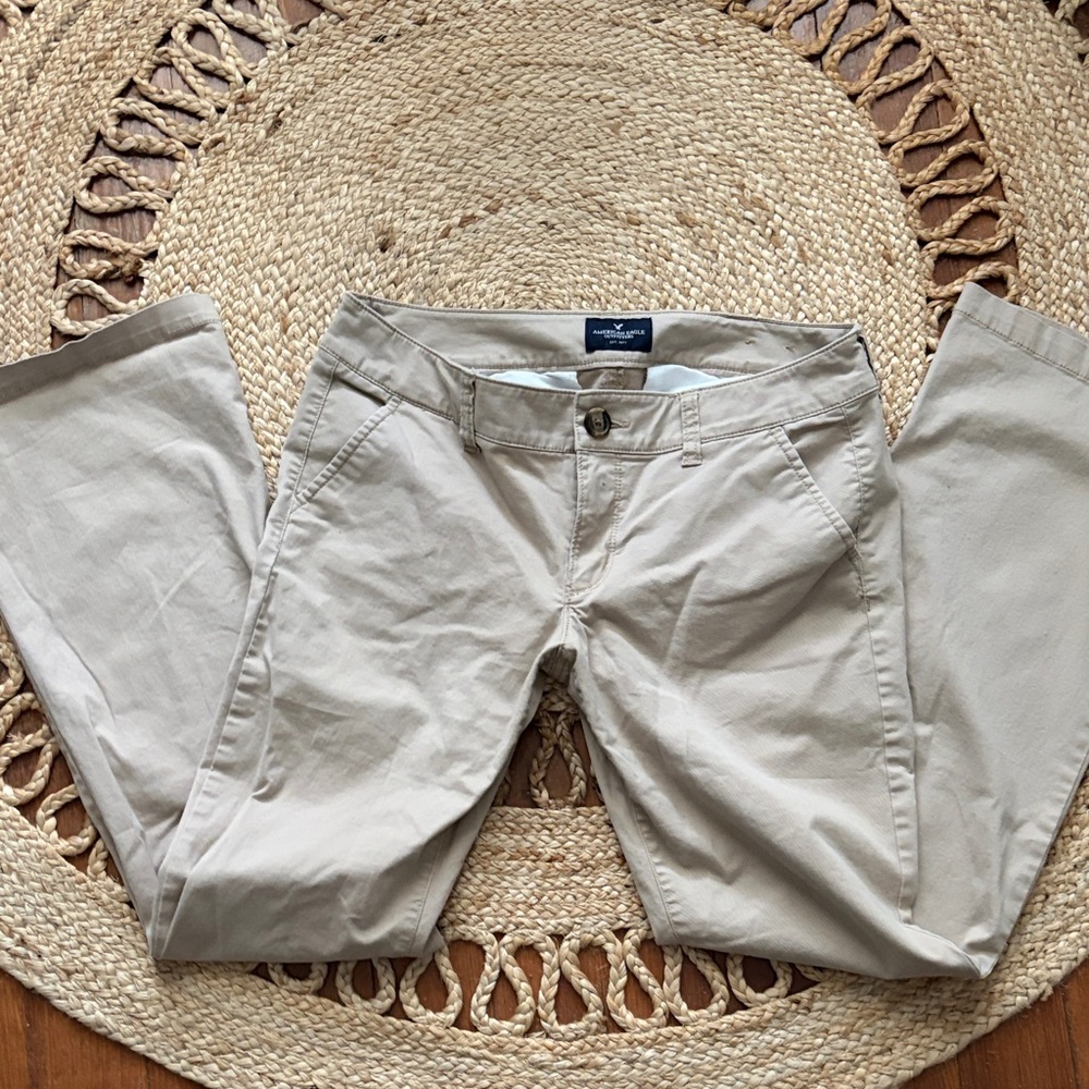 American Eagle Outfitters Beige Chinos